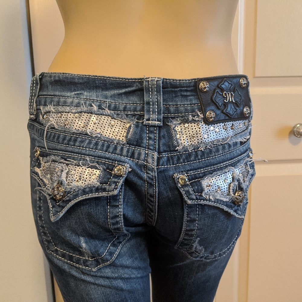 Miss Me skinny jeans sz 27